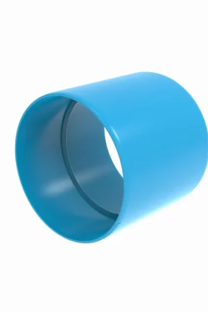 Beperkt Aanbod Wavin Ventiza lijmmof, pvc, 125, m/m, blauw