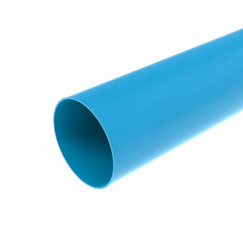 Veilige Betaling Wavin Ventiza luchtkanaal, rond, PVC, 125mm, lengte 5,5 meter, blauw 3070012005