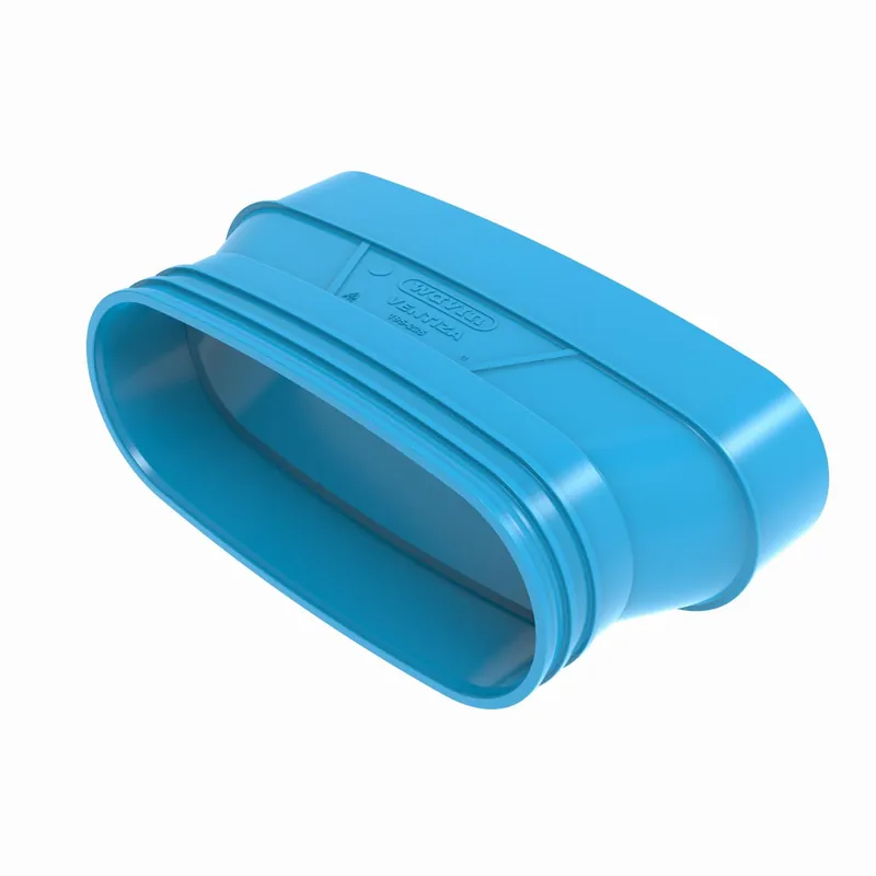 Wavin Ventiza verloop, pvc, 235X160, m/s, blauw Hoge Kwaliteit