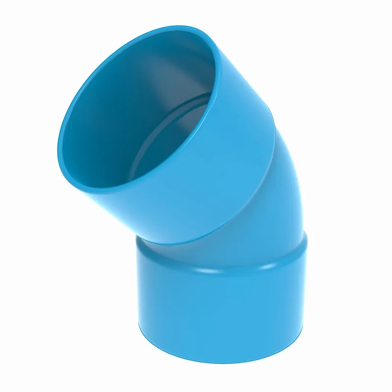 Betrouwbaar Wavin Ventiza, bocht, pvc, 80mm, 45 graden, m/m, blauw