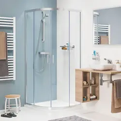 Sealskin Compact Kwartrond, 90x90cm, 6mm helder veiligheidsglas Hoogglans zilver Meest Verkocht