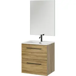 Voordeelprijs Tiger Reef badkamermeubelset 60cm Donker eiken