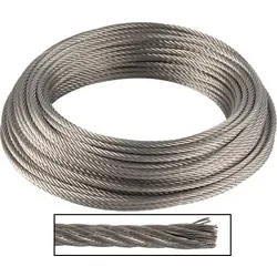 Laatste Kans DX staalkabel RVS AISI 316 3mmx25m