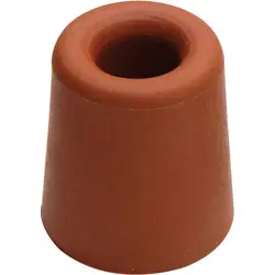 DX rubber deurbuffer Ø31x33mm rood Actieprijs
