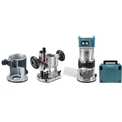 Makita DRT50ZJX2 accu freesmachine (body) 18V Li-ion Uitverkoop