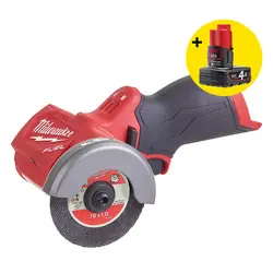 Flitsaanbieding Milwaukee M12 compacte accu slijpmachine (body) 12V Li-ion