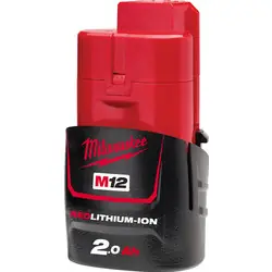Milwaukee Li-ion accu 12V Li-ion - 2,0Ah Korting