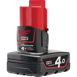 Milwaukee Li-ion accu 12V Li-ion - 4,0Ah Laatste Versie