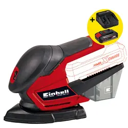 Einhell TE-OS 18/1 accu delta schuurmachine (body) 18V Li-ion Flitsaanbieding