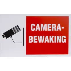 Pvc-bord camerabewaking 33x20cm Lage Kosten