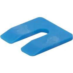 Betrouwbaar GB uitvulplaat 4mm blauw