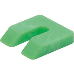 Nieuw GB uitvulplaat 10mm groen