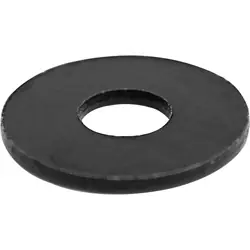 Korting Carrosserieringen zwart M8x24x1,6mm