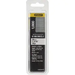 Stanley nagels Type J 18G 30mm Hoge Kwaliteit