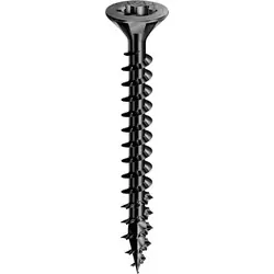 Gereduceerde Prijs Spax universele schroeven platkop voldraad zwart 4x30mm TX20