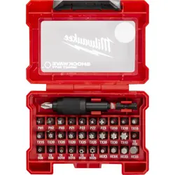 Lage Prijs Milwaukee Shockwave bitset 32-delig