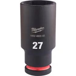 Premium Milwaukee slagdop Shockwave 1/2 lang 27mm