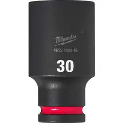 Milwaukee slagdop Shockwave 1/2 lang 30mm Korting