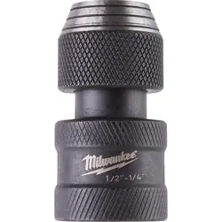 Milwaukee doppen verloopstuk Shockwave 1/2 naar Hex 1/4 schroefbit Shop Nu