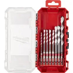 Lage Kosten Milwaukee multi materiaalboren set SHOCKWAVE™ 8-delig
