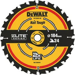 Nu Kopen DeWALT cirkelzaagblad Elite CSB hout 184x16x1,65mm 24T