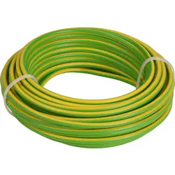 Installatiedraad VD H07V-U 10m 2,5mm² geel/groen Beperkte Voorraad