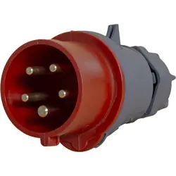 Koop Vandaag Power CEE stekker 5-polig 16A IP44 Rood