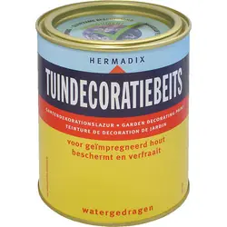 Actieprijs Hermadix tuindecoratiebeits 750ml slate / donker grijs
