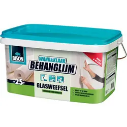 Gereduceerde Prijs Bison Wand&Klaar behanglijm glasweefselbehang 5kg