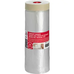 Veilige Betaling Kip 232 folie masker met premium afplaktape 2600mmx25m