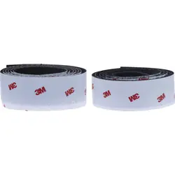 Beperkte Voorraad 3M Sj3526/ SJ3527 Hook & Loop klittenband Zwart 25mmx1.25m