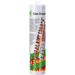 Zwaluw Fire Sealant 1200°C kachelkit Zwart 310ml Actieprijs