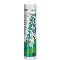 Gecertificeerd Zwaluw Colours NS siliconenkit RAL7011 310ml