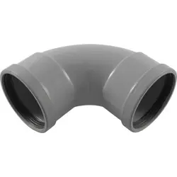 PVC bocht manchet 90° 110mm 2x mof Lage Kosten