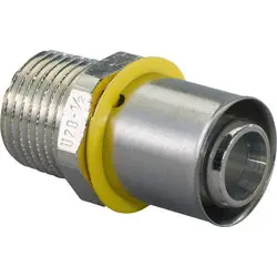 Uponor MLC-G gas pers puntstuk 3/4"x20mm Bestseller