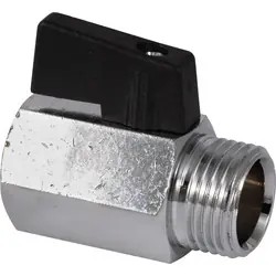 Fabrieksprijs BPE mini kogelkraan 1/2" Bn.DrxBt.Dr met knop