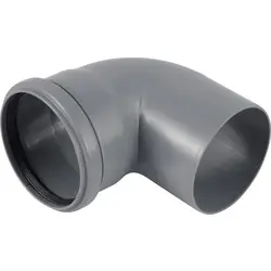 PP bocht 87° 110mm Superprijs