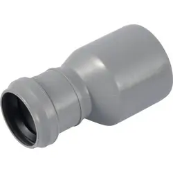 PP verloopstuk excentrisch 75/50mm Beperkte Voorraad