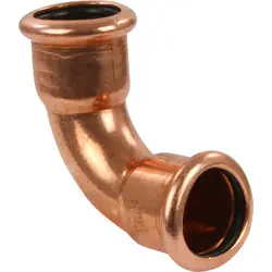 Betrouwbaar VSH Xpress koper pers bocht 90° 22mm