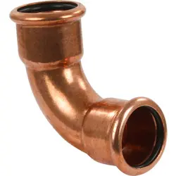 VSH Xpress koper pers bocht 90° 28mm Hete Deal