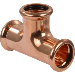 Aanbieding VSH Xpress koper pers T-stuk 22mm