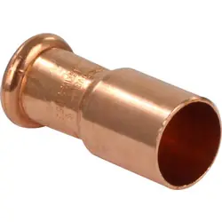 Rechtstreeks Van De Fabrikant VSH Xpress koper pers insteekverloopsok 15x22mm