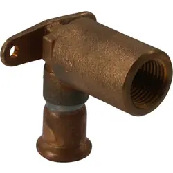 Actieprijs VSH Xpress koper pers muurplaat 1/2"x15mm lang