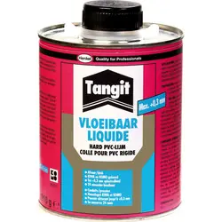 Tangit PVC lijm vloeibaar 1L blik m/kwast Actieprijs