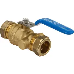 Direct Beschikbaar VSH kogelkraan messing 22mm knel