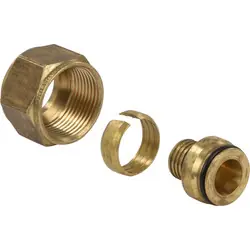 Gereduceerde Prijs VSH Multi Super messing knelring set 22x20mm