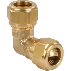 VSH messing knel kniekoppeling 90° 12mm Actieprijs