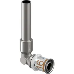 Lage Prijs Uponor S-Press Plus pers kniekoppeling CU 12x16mm