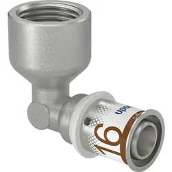 Op = Op Uponor S-Press Plus pers schroefbus haaks 90° 1/2"x16mm