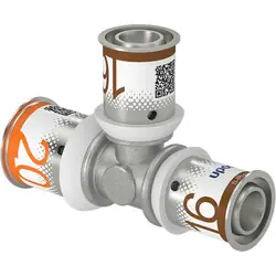 Lage Prijs Uponor S-Press Plus pers T-stuk verloop 20x16x16mm